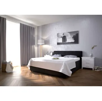 Matrace Merkur 160x200 cm černá, pěnová matrace Selene 160x200 cm černá