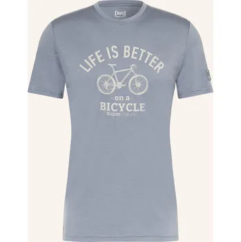 Pánské tričko Super.Natural Pánské Tričko Better Bike S Příměsí Merino...