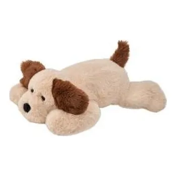 plyšák Pies leżący kremowy 38cm