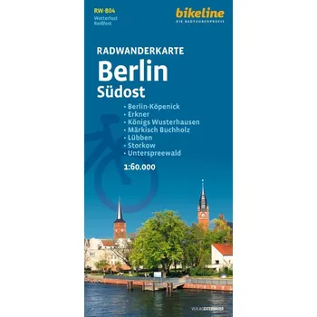Radwanderkarte Berlin Südost RW-B04 - Verlag, Esterbauer