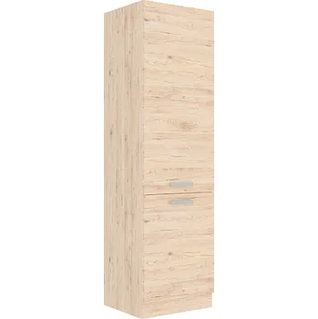 Kuchyňská skříňka Vysoká potravinová skříňka Bordeaux 60 DK-210 2F Barva korpusu: Dub Bordeaux