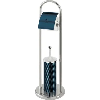 WC štětka Berlinger Haus WC štětka nerezová s držákem na toaletní papír AQUAMARINE 20114&nbsp;BH/6546