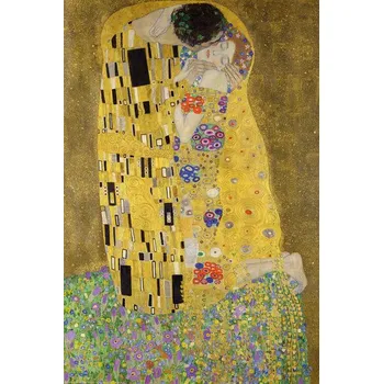 Plakát Plakát, Obraz - Polibek, Gustav Klimt, 61 × 91.5 cm