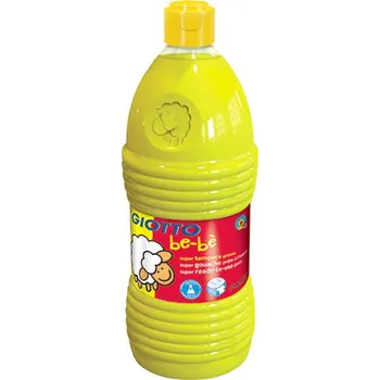 Set školních potřeb Farba tempera Giotto be be 1l żółta 467502 - Fila Polska
