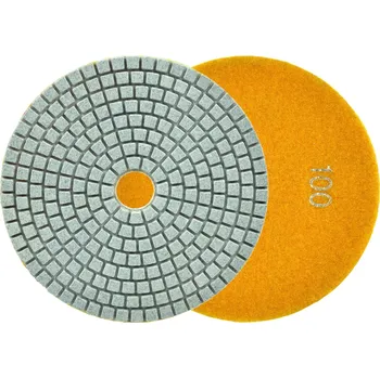 Brusný kotouč GEKO Diamantový brusný kotouč na suchý zip 125mm P100 18290 G78918
