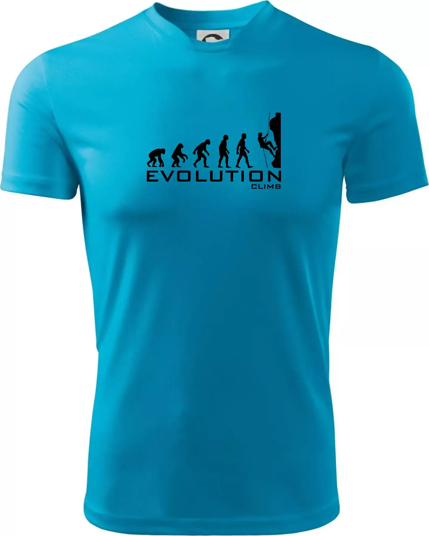 Evolution Climb - Pánské triko Fantasy sportovní (dresovina) - S ( Světlý tyrkys )