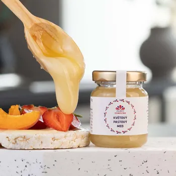 Včelařství Domovina Květový med jarní pastový Hmotnost: 75 g