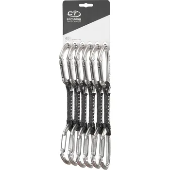 smyčka Lezecké expresky Climbing Technology/SKYLOTEC Lime Set M-UL 12 cm 6-Pack - silver