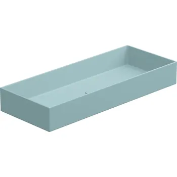 Umyvadlo Umyvadlo na desku Zenith FS 100 keramické, ice matné, 100x40 cm, ZELAVFS100037