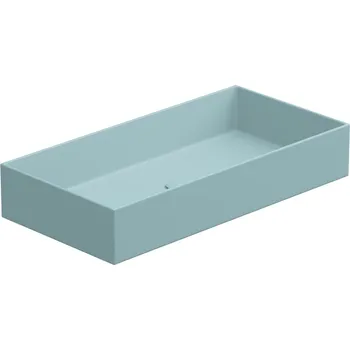 Umyvadlo Umyvadlo na desku Zenith FS 80 keramické, ice matné, 80x40 cm, ZELAVFS80037