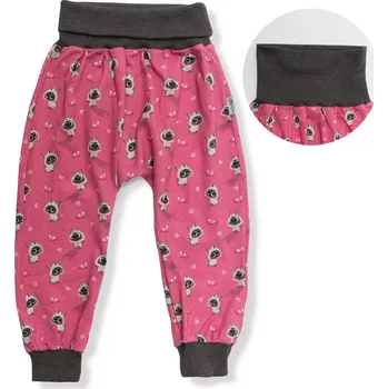 ESITO | Dětské tepláky Pets digital - růžová / 104