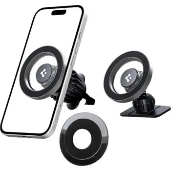 Spigen | Spigen MFT13 Dashboard & Vent MagSafe držák na mobil do auta, stříbrný