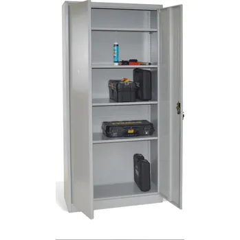 Skříňka na nářadí Univerzální dílenská skříň se 4 policemi #26 STRONG ECONOMY