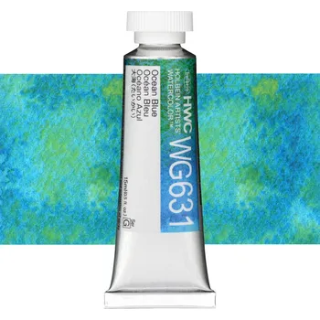 Vodová barva Akvarelová barva Holbein Granulating 15 ml - Ocean Blue