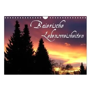 Cestování Baierische Lebensweisheiten (Wandkalender 2026 DIN A4 quer), CALVENDO Monatskalender - ~Bwd~, ~Bwd~