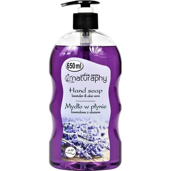 Koupelová kosmetika Pro-Tech shop Tekuté mýdlo levandule a aloe vera Naturaphy 650ml 30054&nbsp;5908311417430