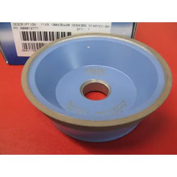 Brusný kotouč Diamantový brousící kotouč miskový 11V9 100X3X10-35-20 DE54-3-BS 70°