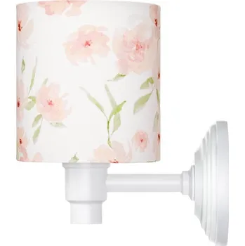 Lampička Lamps and Company Nástěnná lampa s motivem květin Barva: Bílá