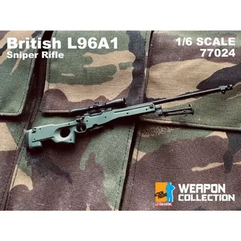 Doplněk k figurce Zbraň pro 1/6 figurky British L96A1 Sniper Rifle (Olive Drab)