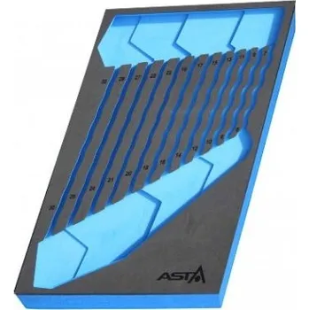 Vložka do organizéru na nářadí Pro-Tech shop Pěnová vložka – prázdná na SOFT6 profi Asta APF-6 04182