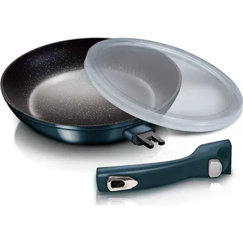 Pánev Berlinger Haus Pánev s mramorovým povrchem a odnímatelnou rukojetí 28cm METALLIC LINE AQUAMARINE EDITION 20010&nbsp;BH/7153