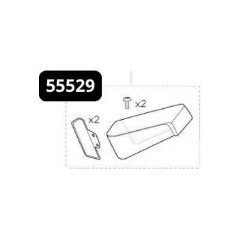 Příslušenství ke střešnímu nosiči Number plate holder complete Thule 55529