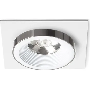 Bodové svítidlo SHARM SQ I zápustná bílá černý chrom 230V LED 10W 24° 3000K