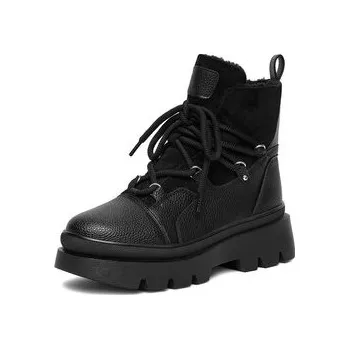 Dámské kozačky DeeZee Polokozačky 60123-1 Černá 37