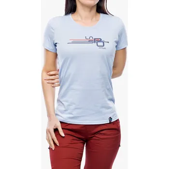 Dámské tričko Bavlněné tričko dámské La Sportiva Stripe Cube T-Shirt - stone-blue