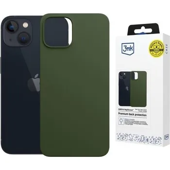 Pouzdro na mobilní telefon 3mk ochranný kryt HARDY MagSilicone pro Apple iPhone 15 Plus Alpine Green