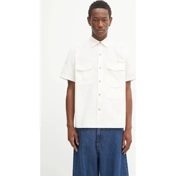 Dámská košile Bavlněná košile Human Made Woven, XL, béžová, 01X