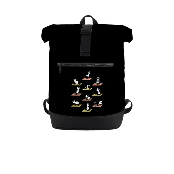 Městský batoh Bastard Pandí jóga batoh Black