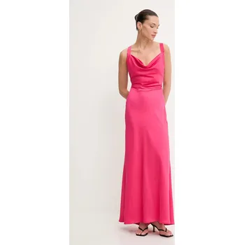 Dámské šaty Šaty Answear.LAB růžová barva, maxi SNG.149 42X, vel. M