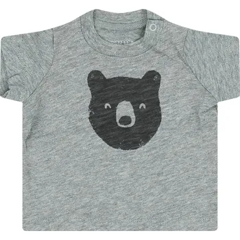 DIRKJE Tričko kr. rukáv šedá uni vel.68/80