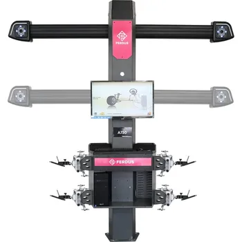 Geometrie podvozků A750, automatické navádění kamer, vysoká přesnost