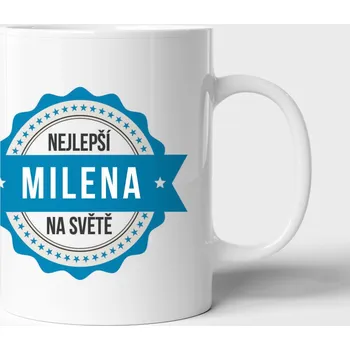 Hrnek Milena je nejlepší na světě - extravelký 550ml