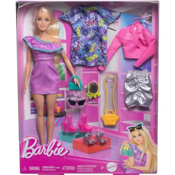 Barbie Modelka s outfity