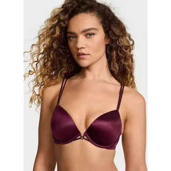 Podprsenka Victoria's Secret dámská push up podprsenka Very Sexy Smooth vínová 75 B