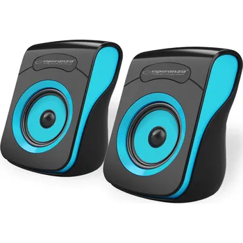 Esperanza Reproduktory 2.0 USB FLAMENCO, černo-modré 73269&nbsp;EP140KB