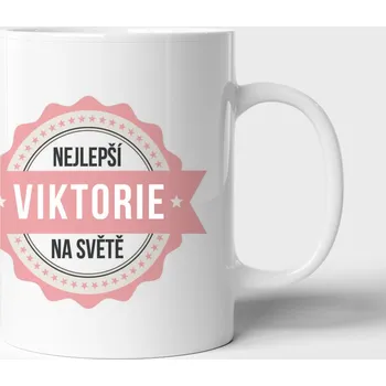 Hrnek Viktorie je nejlepší na světě - extravelký 550ml