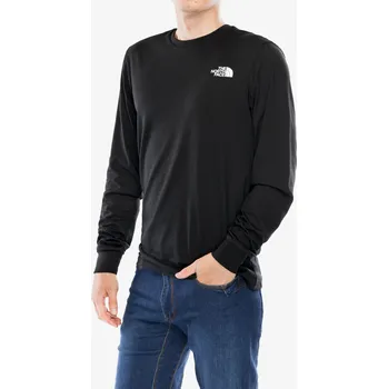 Pánská mikina Mikina bez kapuce The North Face L/S Easy Tee - tnf black