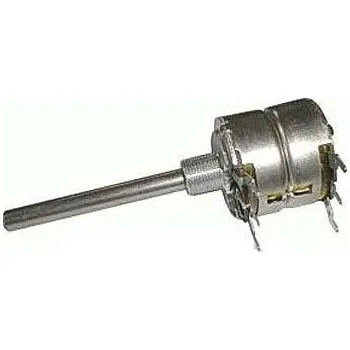 Potenciometr 50k/N TP283 60A, potenciometr otočný tandemový