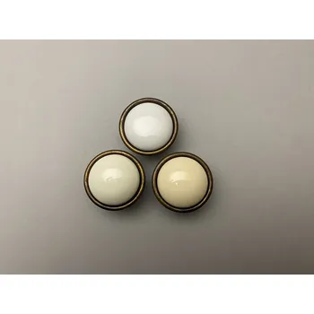 Nábytkové kování Úchytka knopek kov + porcelán 35mm 24316P03500 Povrchová úprava: 03