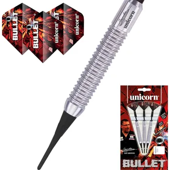 Unicorn Šipky Soft Gary Anderson Bullet S1 Brass 16g