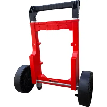 QBRICK SYSTEM Teleskopická rukojeť s kolečky QS Column ONE 2.0 Red Ultra HD Custom 60242 Z258490PG003