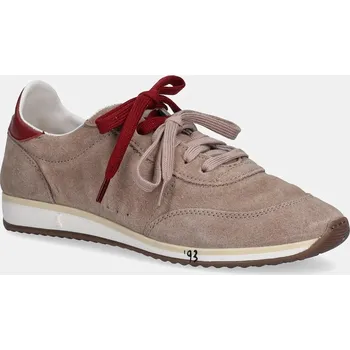 Dámské tenisky Semišové tenisky Patrizia Pepe dámské, béžová barva, 2Z0054 L055 FG47 2Z0054.L055.FG47 08X, EUR 39