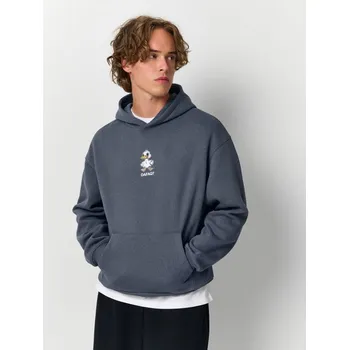 Pánská mikina Mikina s&nbsp;kapucí a&nbsp;potiskem - XS - House - tmavošedý - 052GC-90X