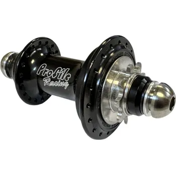 Náboj kola Zadní BMX náboj Profile ELITE Female Titanium černá RHD/36H/9T