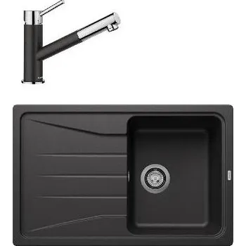 Vodovodní baterie Blanco - Set dřezu Sona 45 S a baterie Kano S, antracit/antracit SET 08-D 25 KANO-S ant