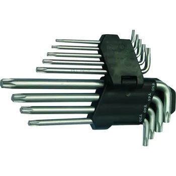 Ruční nářadí GEKO Sada torxových klíčů 9ks 00636